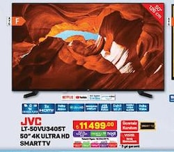 JVC LT-50VU3405T 50 inç 4K Ultra HD Smart Tv image