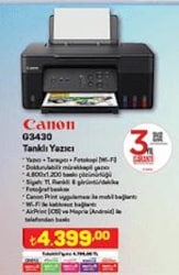 Canon G3430 Tanklı Yazıcı image