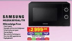 Samsung MS20A3010AL/TR Mikrodalga Fırın image
