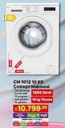 SEG CM 1012 10 kg Çamaşır Makinesi 1200 Devir image