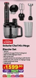 Schafer Chef Mix Mega Blender Set 1500 W image