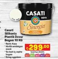 Casati Silikonlu Plastik Duvar Boyası 10 kg image