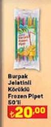 Burpak Jelatinli Körüklü Frozen Pipet 50'li image