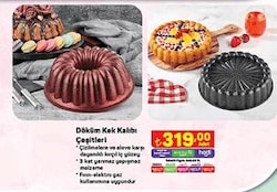 Döküm Kek Kalıbı Çeşitleri/Adet image