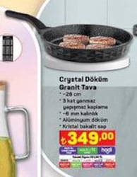 Crystal Döküm Granit Tava 28 cm image