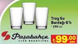 Paşabahçe Troy Su Bardağı 6'lı 290 cc image
