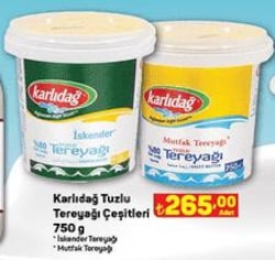 Karlıdağ Tuzlu Tereyağı 750 Çeşitleri image