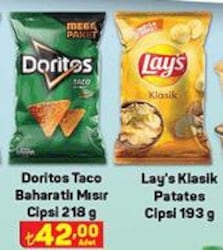 Lay's Klasik Patates Cipsi 193 g image