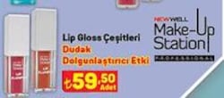 New Well Make-Up Station Lip Gloss Çeşitleri image