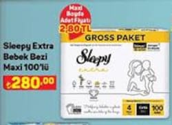 Sleepy Extra Bebek Bezi Maxi 100'lü image