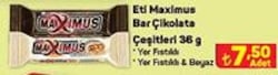 Eti Maximus Bar Çikolata 36 g Çeşitleri image