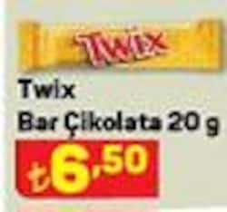Twix Bar Çikolata 20 g image