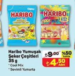 Haribo Yumuşak Şeker Çeşitleri 35 g image