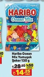 Haribo Ocean Mix Yumuşak Şeker 130 g image