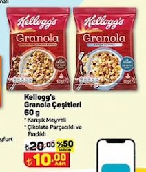 Kellogg's Granola Çeşitleri 60 g image