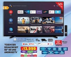 Toshiba 55UA2363DT 55 inç 4 K UHD Android Tv image