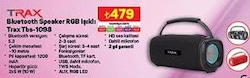 Trax Tbs-1098 Bluetooth Speaker RGB Işıklı image