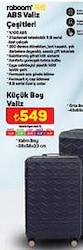 Raboom Abs Valiz Çeşitleri Küçük Boy Valiz image