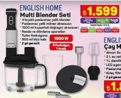 English Home Multi Blender Seti 1500 W image