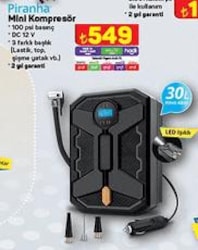 Piranha Mini Kompresör 30 l image