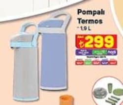 Pompalı Termos 1,9 l image