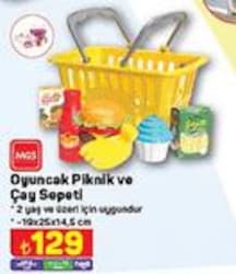 Mgs Oyuncak Piknik ve Çay Sepeti image