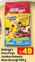 Kellogg's Coco Pops Jumbos Kakolu Mısır Gevreği 700 g image