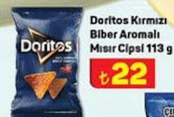 Doritos Kırmızı Biber Aromalı Mısır Cipsi 113 g image