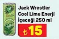 Jack Wrestler Cool Lime Enerji İçeçeği 250 ml image