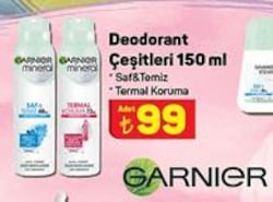 Garnier Doedorant Çeşitleri 150 ml image