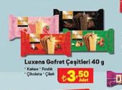 Luxens Gofret Çeşitleri 40 g image