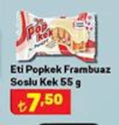 Eti Popkek Frambuaz Soslu Kek 55 g image