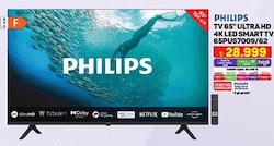 A101 Philips 65PUS7009/62 TV 65 inç Ultra 4K Led Smart TV