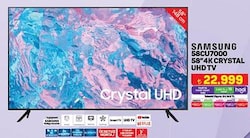 Samsung 58CU7000 58 inç 4K Crystal UHD TV image
