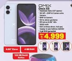 Omix X5 4 GB RAM 128 GB Dahili Hafıza image