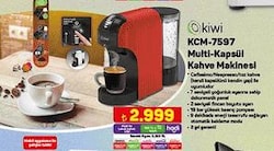 Kiwi KCM-7597 Multi Kapsül Kahve Makinesi image