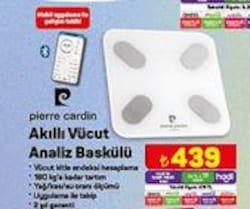 Pierre Cardin Akıllı Vücut Analiz Baskülü image