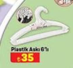 Plastik Askı 6'lı image