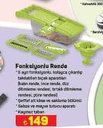 Fonksiyonlu Rende image
