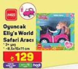 Mgs Oyuncak Elly's World Safari Aracı image