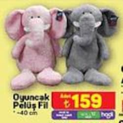 Oyuncak Pelüş Fil 40 cm image