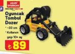 Uçar Oyuncak Tombul Dozer 33 cm image