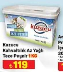 Kuzucu Kahvaltılık Az Yağlı Taze Peynir 1 kg image