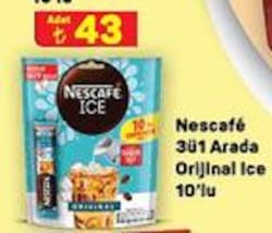 Nescafe 3ü1 Arada Orijinal Ice 10'lu image