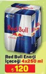 Red Bull Enerji İçeceği 4x250 ml image