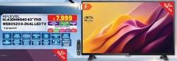 Hi-Level HL43DMN540 43 inç FHD WEBOS23 Dual Led Tv image