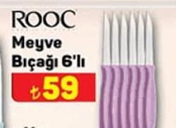 Rooc Meyve Bıçağı 6'lı image
