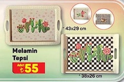 Melamin Tepsi Çeşitleri/Adet image