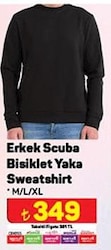 Erkek Scuba Bisiklet Yaka Sweatshirt image