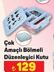 Çok Amaçlı Bölmeli Düzenleyici Kutu image